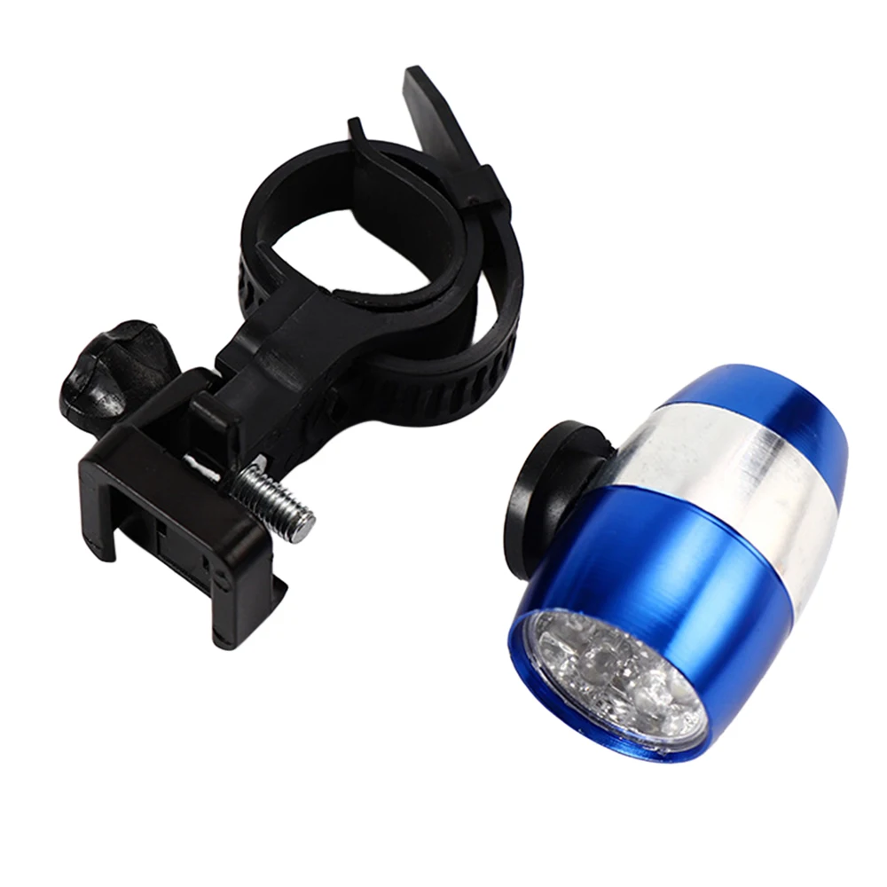 Cheap Mountain Bike Bicycle Front Fork Light LED Riding Warning Light Aluminum Alloy Power Saving High Brightness Adjustment Lamp 15