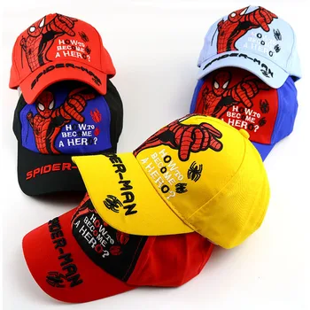 

New Children's baby hat boy girl baseball caps cartoon print flat hat fashion visor sun hat spring and autumn cap kids Snapback