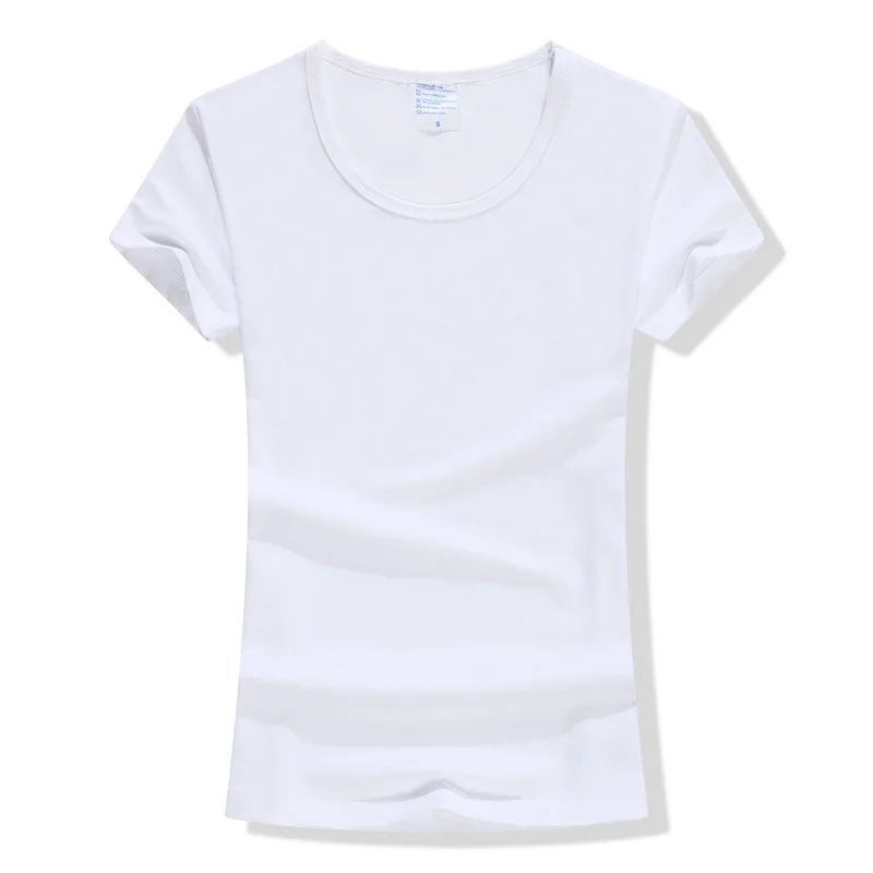 5PCS Bulk White Blank Sublimation T Shirt for Women Girls Quality Printable Soft Modal Shirt
