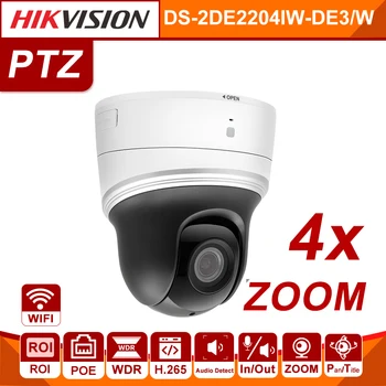 

Hikvision PTZ IP Camera PTZ Speed Dome DS-2DE2204IW-DE3/W 2-inch 2MP 4X Zoom Powered by DarkFighter IR Network Speed Dome IPC