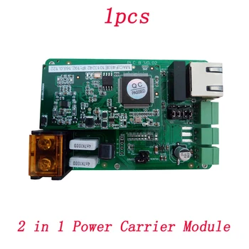

1pcs ROV Underwater Robots 2 in 1 Power Carrier Module Video Controlling PCB Board for RC Drone Signal Transmission Network Part