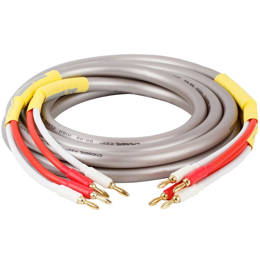 

Choseal OFC HI-FI Speaker Cable QB203/QB215 Y