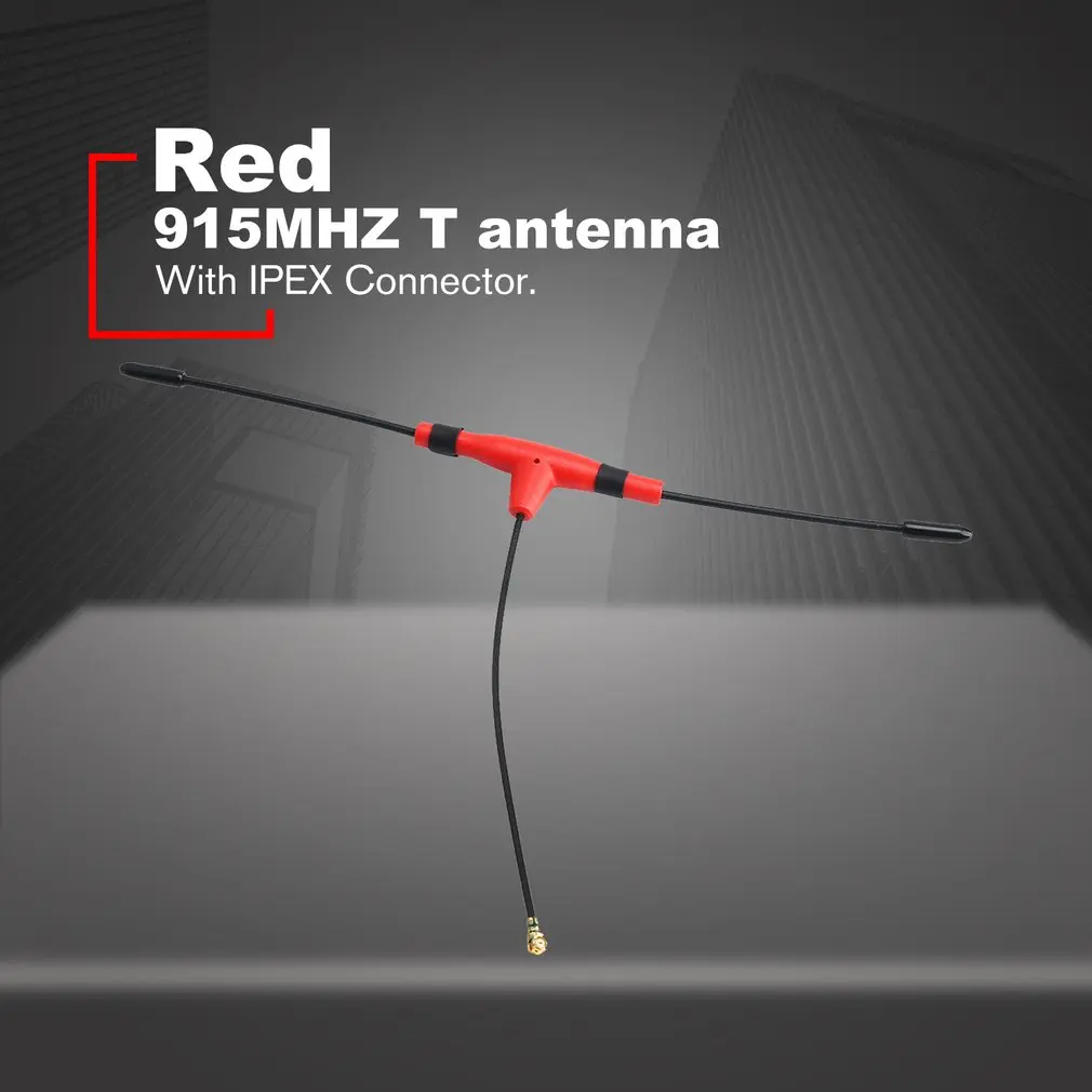 915 МГц T антенна IPEX MMCX разъем для TBS Crossfire микро приемник RC FPV гоночный Дрон мульти Ротор-IPEX