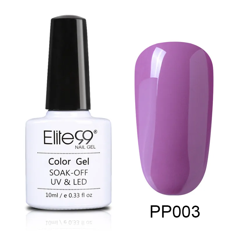 Elite99 10 мл телесный цвет серии гель лак для ногтей полу Перманентный лак для ногтей УФ гель лак для ногтей, маникюр Эмаль Лак Гибридный лак - Цвет: PP003