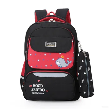 

New Waterproof Children School Bags For Boys Orthopedic Kids Cartoon primary School Backpacks Schoolbags Kids Mochila Infantil