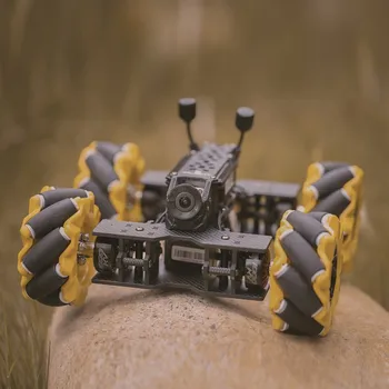 

Iflight Mecan FPV Car DIY Frame with 4 Wheels for DJI AIR Unit RC Vehicle Racing