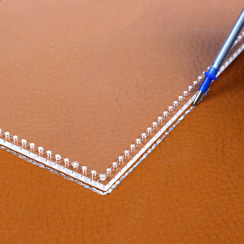 DIY Leather Lighter Holder Bag Acrylic Pattern Mold Tool Cigarette