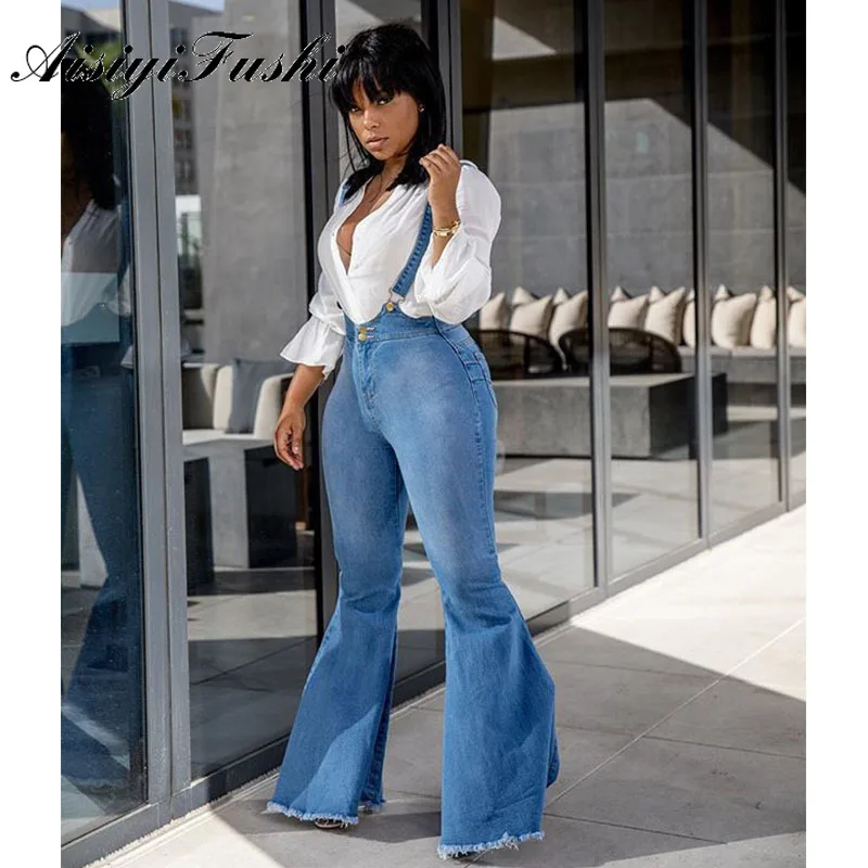 Blue Bell Bottom Jeans Plus Size Hoge 
