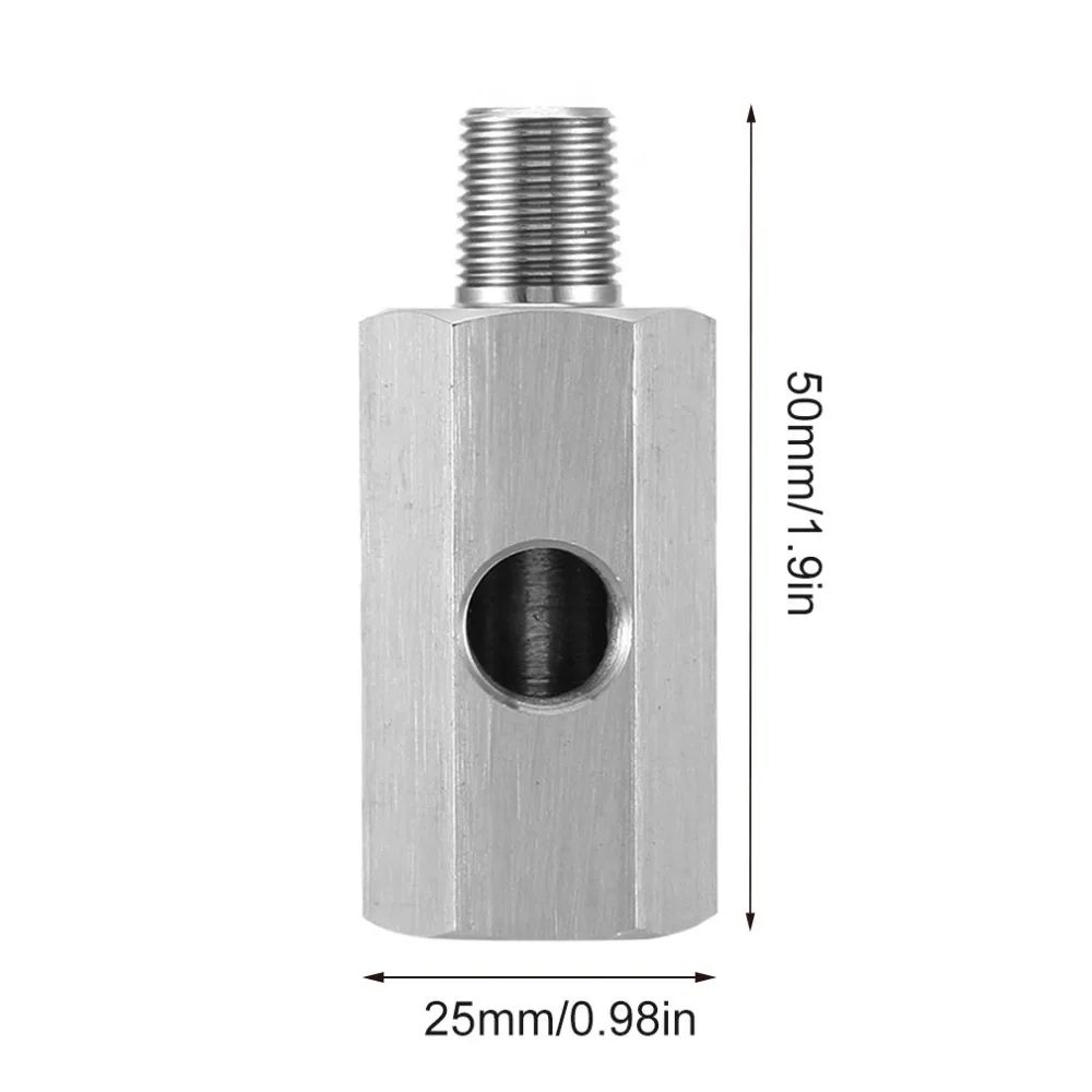 1/8 ''Npt датчик давления масла тройник к Npt адаптеру турбо подача линия метр 1/8Npt датчик давления масла тройник к Npt адаптеру