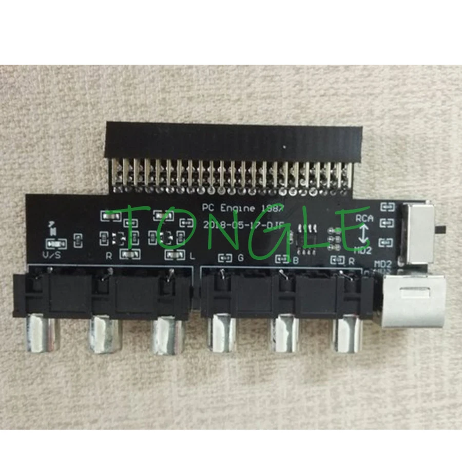 Nec Pce Pc Engine Video Socket Av Rgbs Interface Socket Converter Per Videogiochi Arcade