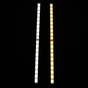 

USB Rechargeable Motion Sensor Cabinet Light 20 LED Wireless Wall Lamp Magnetic Stick-on Bedroom Lights Closet Kitchen Lighting