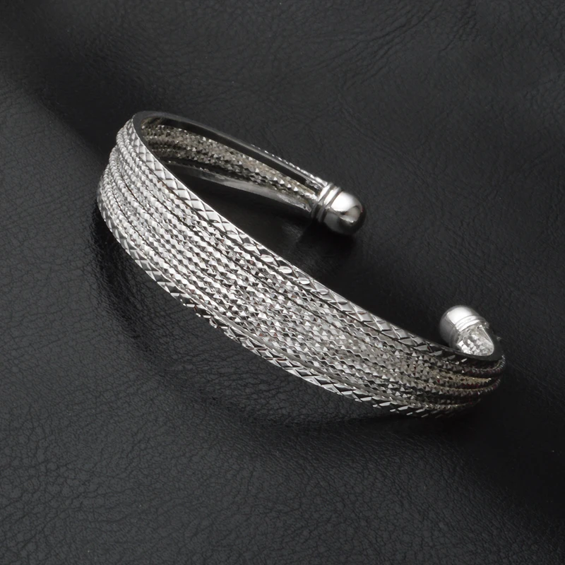 Женские браслеты с открытыми манжетами Pulseira модные ювелирные изделия для женщин