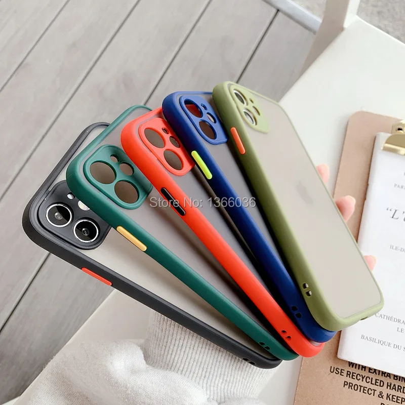 

50pcs Camera Protection Case For Huawei P40 P30 P20 Pro Mate 30 20 Pro Nova7 Pro Nova6 SE Honor30 Frosted Translucent Cover