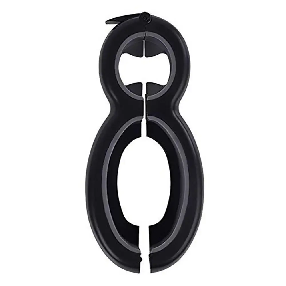 

Multifunctional 6 in 1 simple can opener Multifunctional plastic bottle opener kitchen gadget color random 30FP09