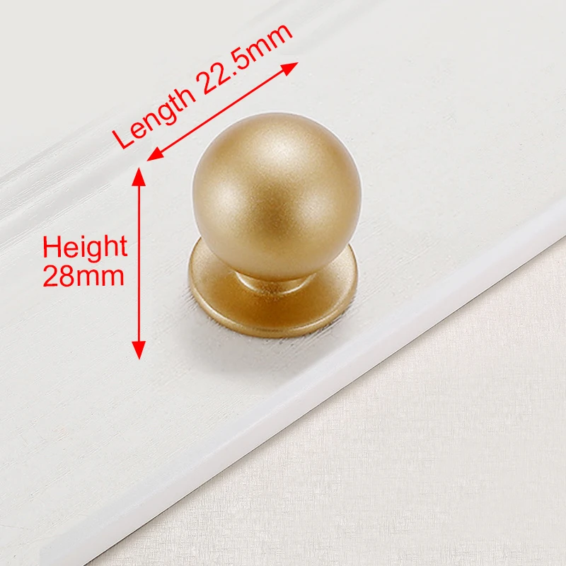 Handle-L606-Gold KAK Европейский стиль матовые золотые ручки шкафа Твердый алюминиевый сплав кухонный шкаф ручки для выдвижных ящиков оборудование для обработки мебели - Цвет: Handle-L606-Gold