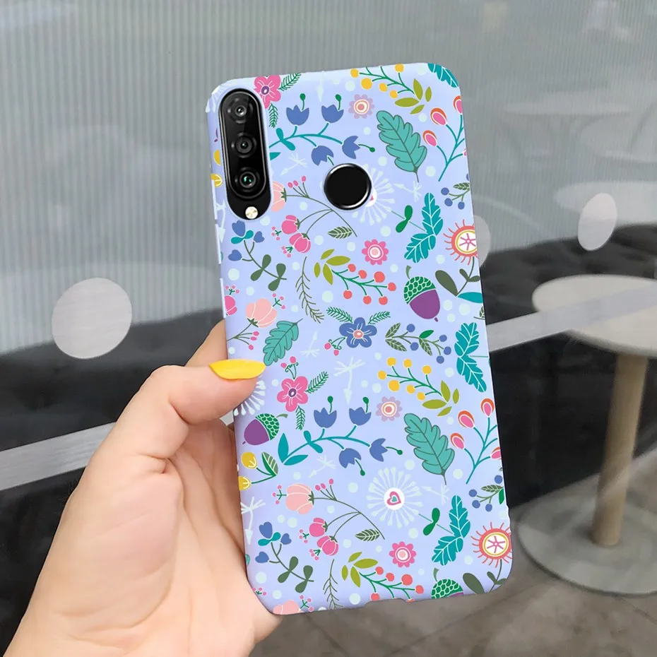 best iphone wallet case Flower Phone Cases For Huawei P30 Lite Pro Case Cover On Fundas Huawei P30 P30lite P 30 lite pro P30pro Cute Soft Silicone Cases belt pouch for mobile phone