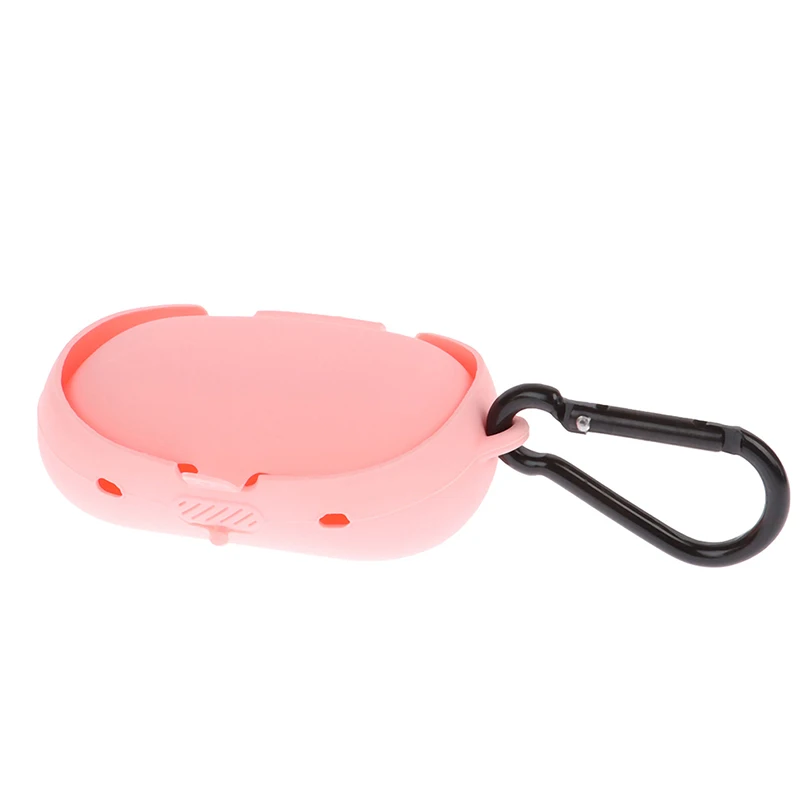 pink 1 шт. силиконовый Bluetooth беспроводной Чехол для наушников сумка для хранения для samsung gear Icon X водонепроницаемый противоударный протектор - Цвет: pink