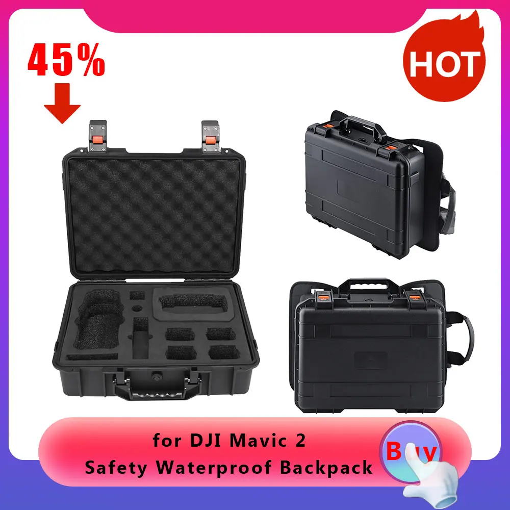 Защитный Водонепроницаемый рюкзак чехол Жесткий Чехол задний ремешок для DJI Mavic 2