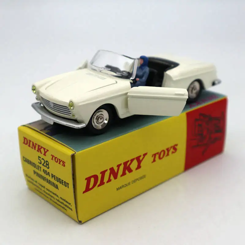 Atlas 1:43 Dinky toys 528 для P ~ 404 Cabriolet Pininfarina коллекция моделей литья под давлением| |