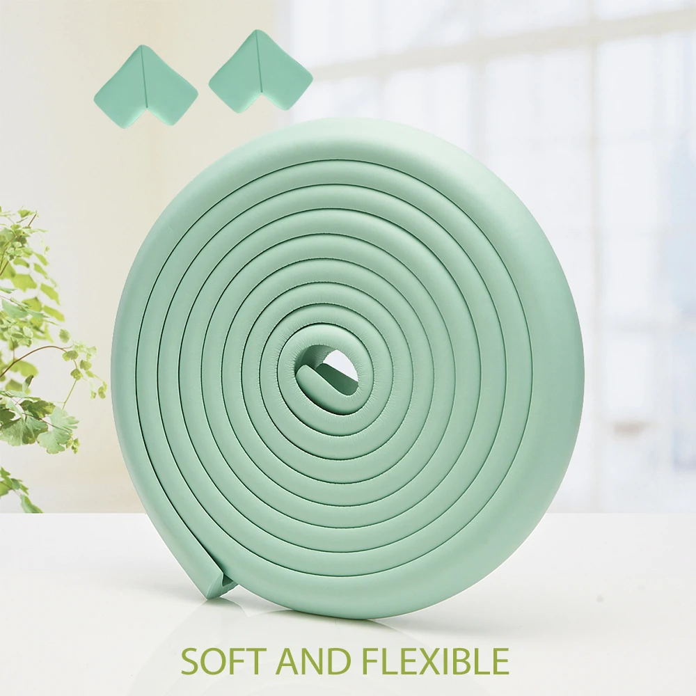 5M Baby Safety Protection Corner Kids Table Desk Furniture Corner Protection Soft Children Crash Protector Angle Protection Tape