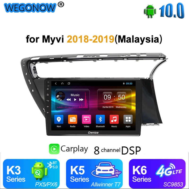 IPS 10.1'' Android 10 4G RAM 64G ROM 360 Panorama DSP Optical Car DVD Player navigation GPS for Myvi 2018-2019 1din (Malaysia) |