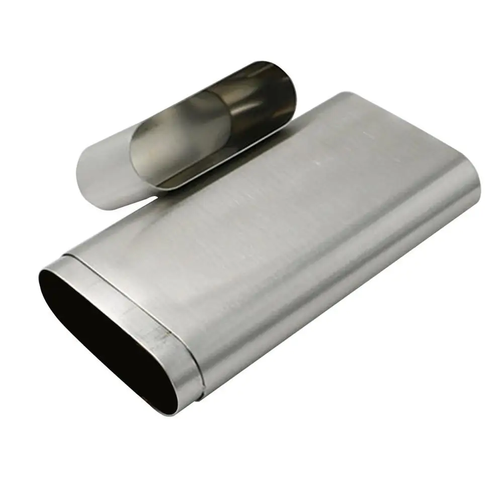 Multi-Function 304 Stainless Steel Cigar Box Wine Tube Jug Cigar Tube Sturdy Body Beautiful And Exquisite Cigar Box