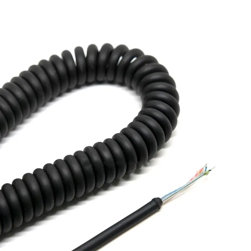 Пружина спиральный ремонт DJ кабель Замена для ATH-M50 ATH-M50s SONY MDR-7506 7509 V6 V600 V700 V900 7506 наушники