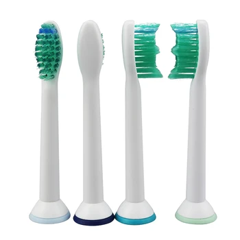 

4 pcs Replace Toothbrush Heads for Philips Sonicare DiamondClean HX6074 Electric Tooth Brushes Heads For HX6072/66