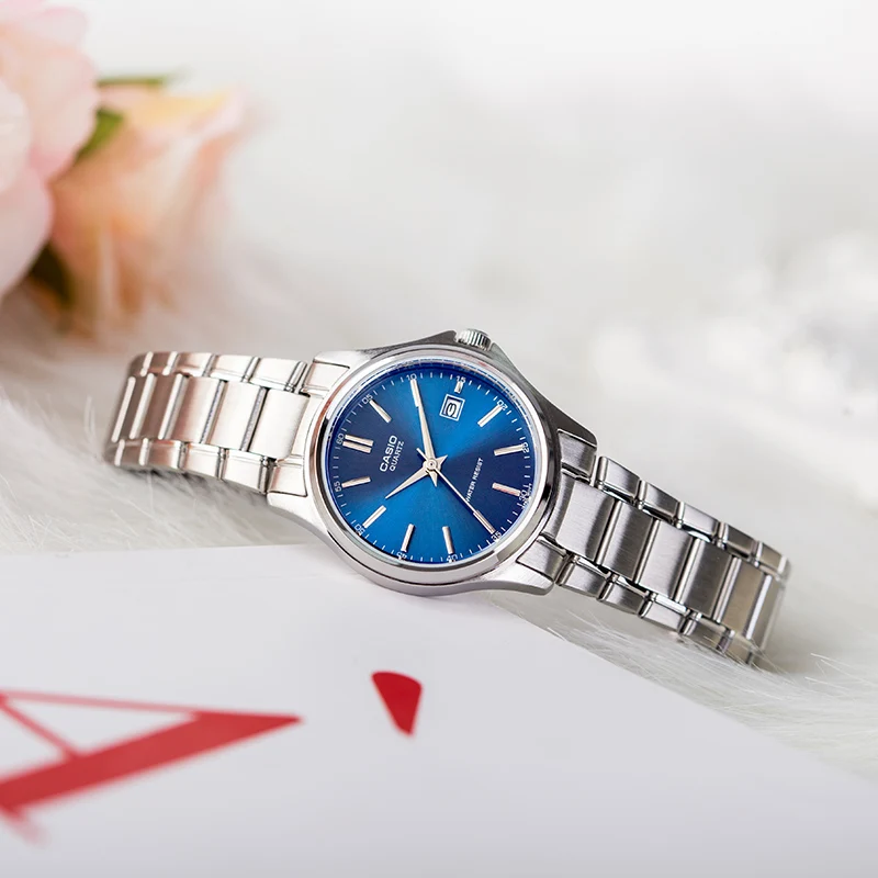 Casio Часы Простой указатель кварцевые женские часы LTP 1183A 2A|Женские часы| |