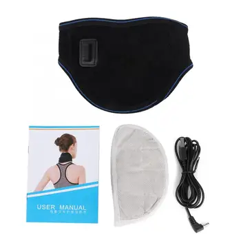 

Unisex Electric USB Heating Hot Compress Moxibustion Neck Brace Cervical Collar Health Care Tool Brace Support