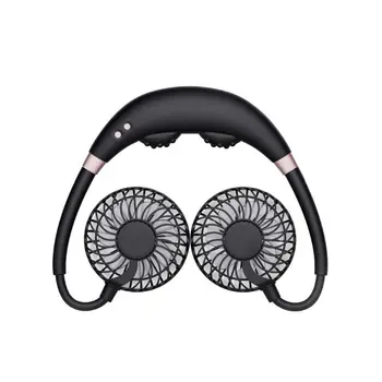 

Portable Hanging Neck Fan Foldable USB Charging Sports Mini Fan Massage Function