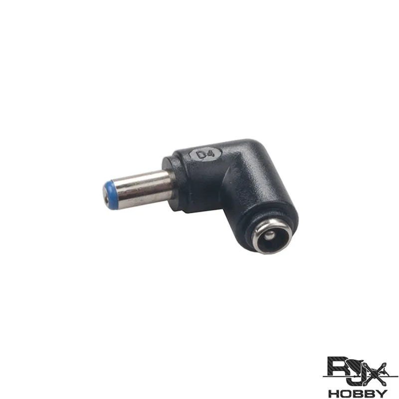 RJXHOBBY 90 градусов L выключатель питания постоянного тока коннектор DC5.5X2.5mm DC5525