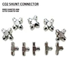 4 * 6mm Aquarium CO2 air connection valve multiple diverter CO2 system accessories air pipe stainless steel multiple diverter 1