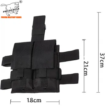 

5.56 tactical magazine pouch military double magazine pouch M4 drop leg magazine pouch molle system ammo pouch for airsoft