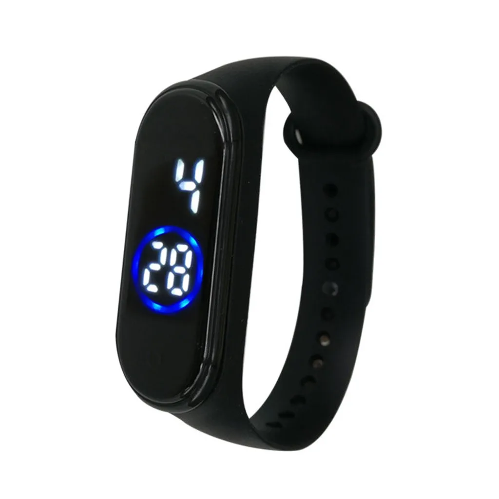 Лучшие продажи простые женские часы ручные часы светодиодные спортивные модные электронные часы Reloj Deportivo Para Mujer@ 50