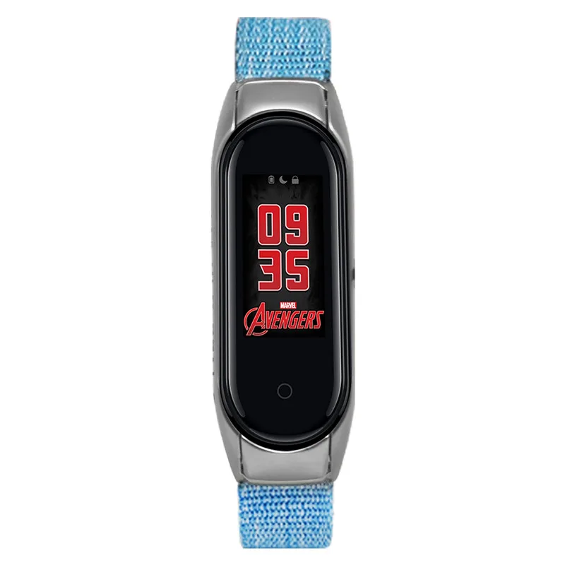 Тканевый ремешок на запястье для Xiao mi band 3 mi band 4, Смарт-часы, браслет, ремешок для часов Correa mi Band 4 3 cinturino - Цвет ремешка: SkyBlue