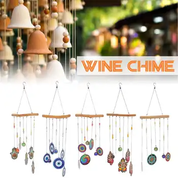 

Memorial Wind Chimes Rainbow Maker Window Hanging Suncatcher Wind Chimes Decoration For Patio Balcony Garden
