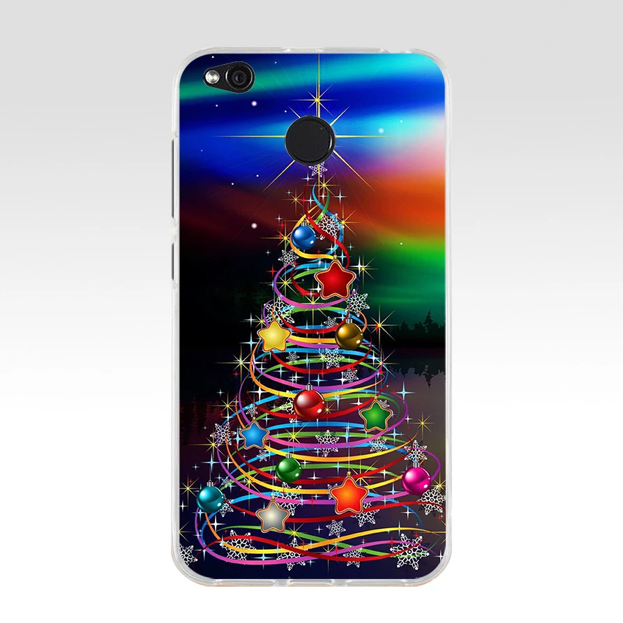 97SD New Year Snowman Colorful Merry Christmas Soft Silicone Tpu Cover phone Case for xiaomi redmi 4A 4X note 4 4x mi A1 A2 lite phone cases for xiaomi Cases For Xiaomi