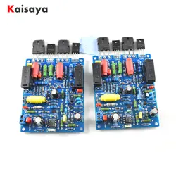 2 шт 2 каналов QUAD405 100 Вт + 100 Вт аудио Мощность Усилитель совета DIY KIT собранный доска