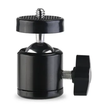

Outdoor Mini BallHead Tripod Three Hole Head of 360 Swivel Camera Ballhead for 1/4 Screw Mount Stand Camera Accessories