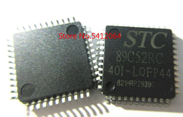 2 шт./лот STC89C52RC 40I LQFP44G 89C52RC STC|Крышки переключателей| |