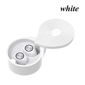 TW70 Bluetooth 5,0 наушники беспроводные наушники Handsfree Мини наушники с зарядной коробкой спортивная Гарнитура для смартфонов 5D стерео - Цвет: TW70 white