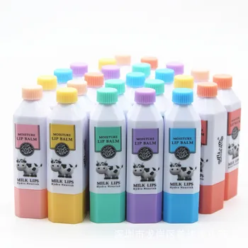 

Random Color Milk taste Lip Balm Women Lips Care Cosmetics Nutritious Lipstick Beauty Essentials Moisturizing Tools Lipbalm