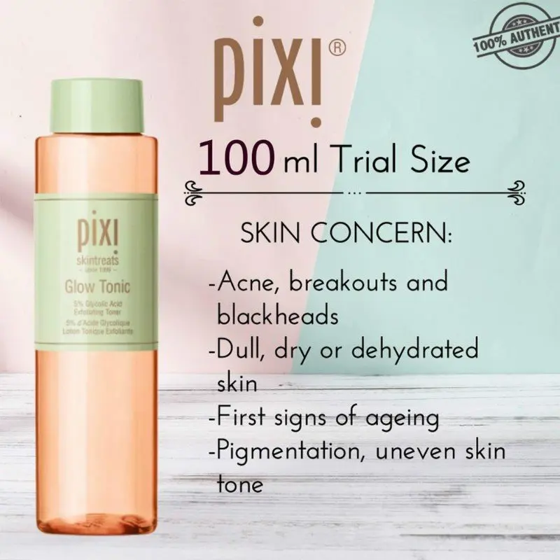 Pixi 5% Glycolic Aloe Vera Anti Wrinkle Moisturizing Whitening Facial Serum 100ML