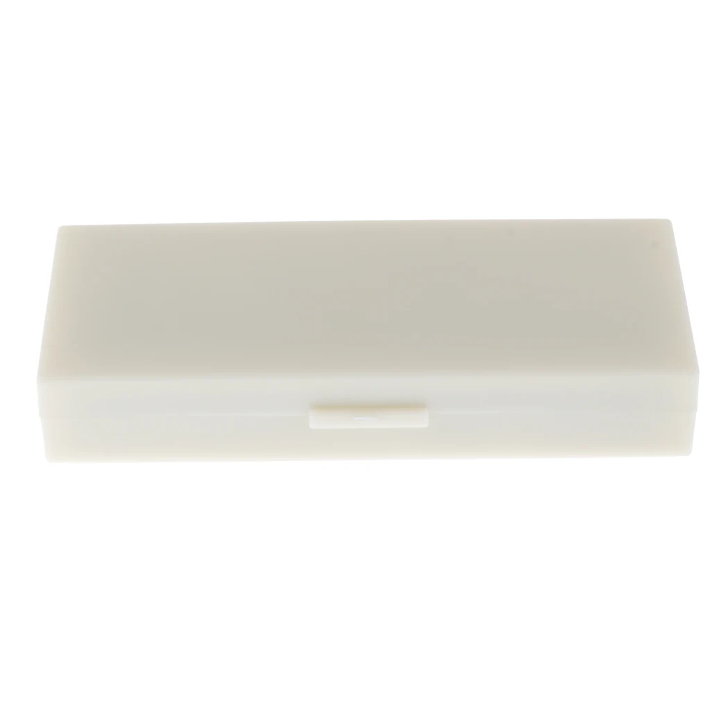 Prepared Slide Set - 50-piece Blank Slides for Microscope with Storage Case