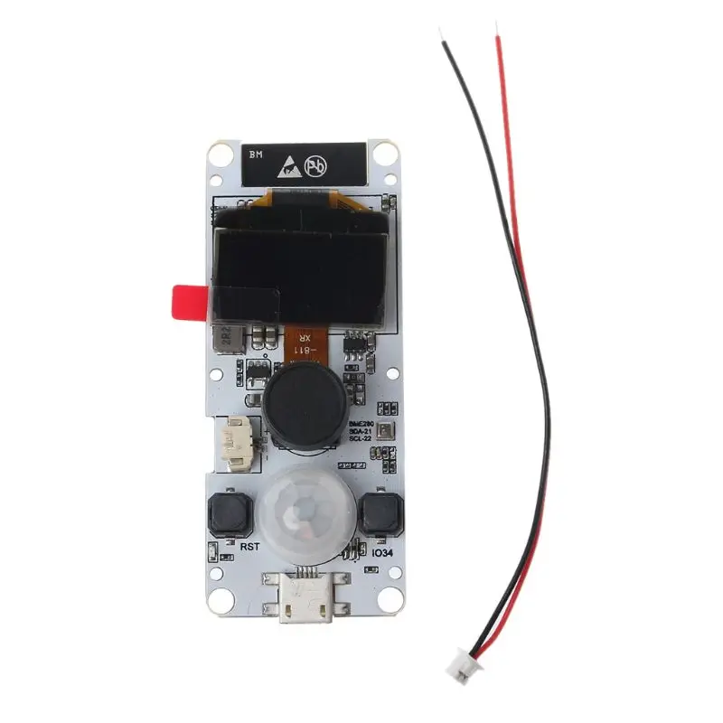 2 TTGO t-камера ESP32 WROVER& PSRAM модуль камеры ESP32-WROVER-B OV2640 модуль камеры 0,96 OLED LX9A - Цвет: 2