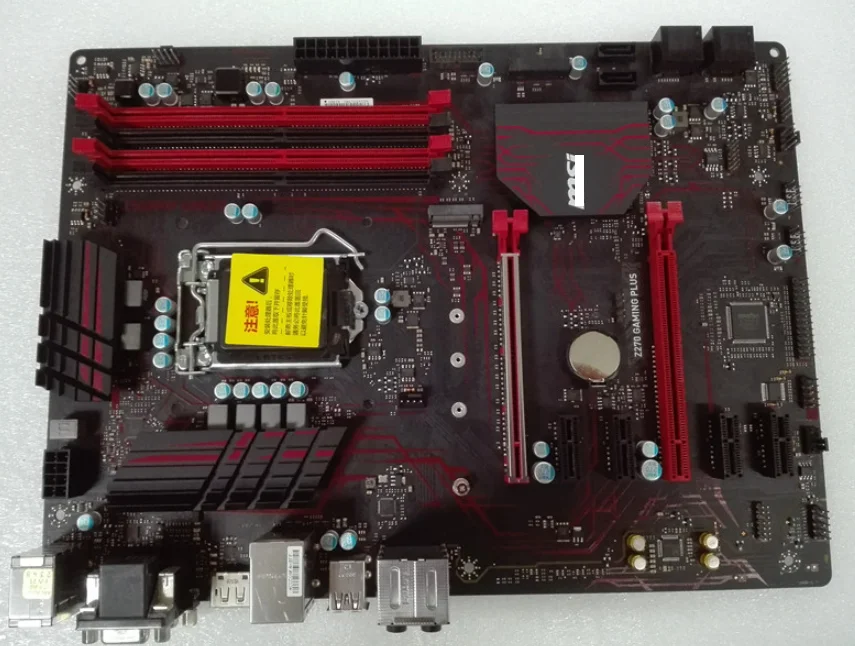 Оригинальная материнская плата для MS Z270 GAMING PLUS DDR4 LGA 1151 64 Гб USB2.0 USB3.1 VGA настольной