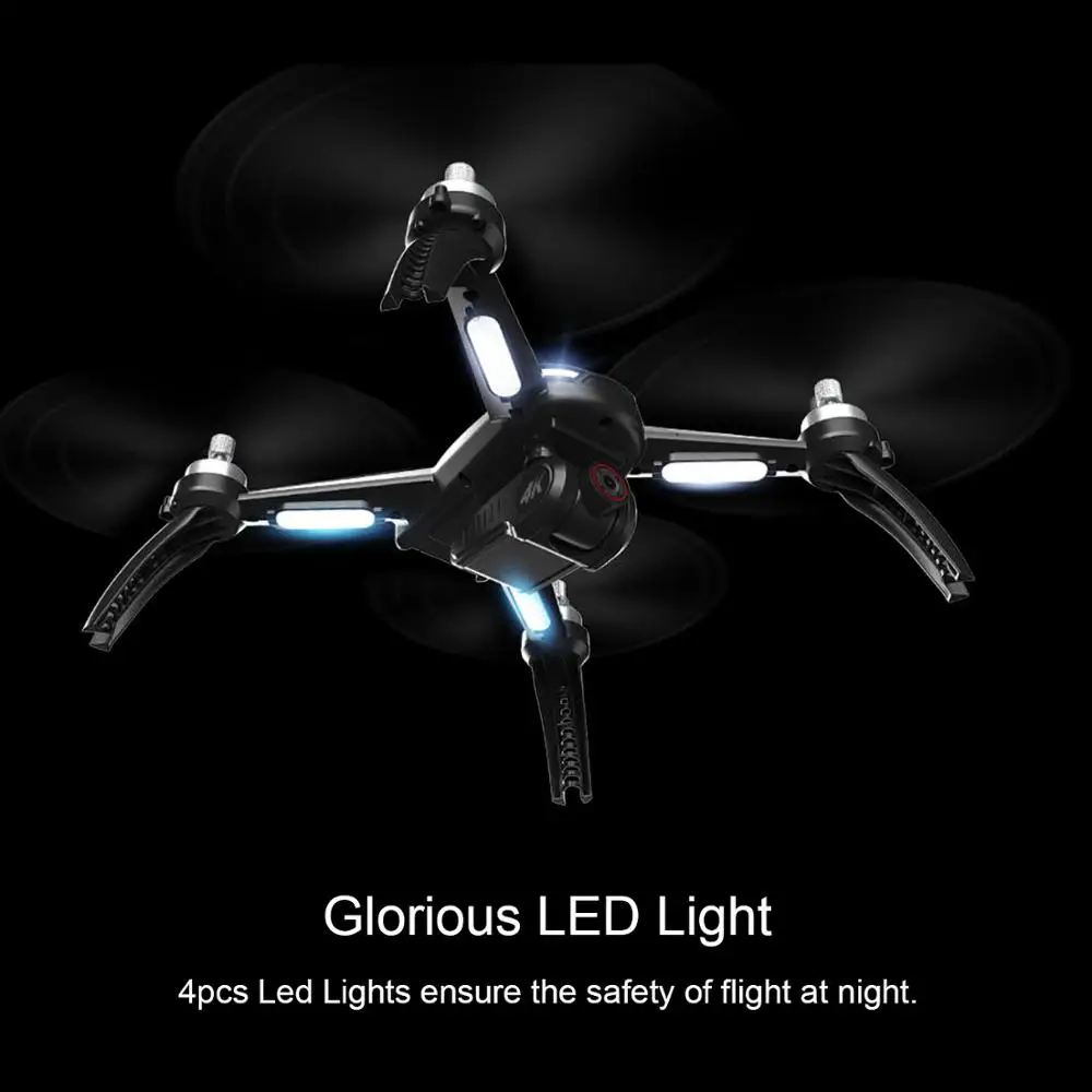 MJX Bugs 5W B5W RC Drone with Camera 4K 5G Wifi GPS Brushless 1KM RC Distance Flight Gesture Photo Video Portable RC Quadcopter