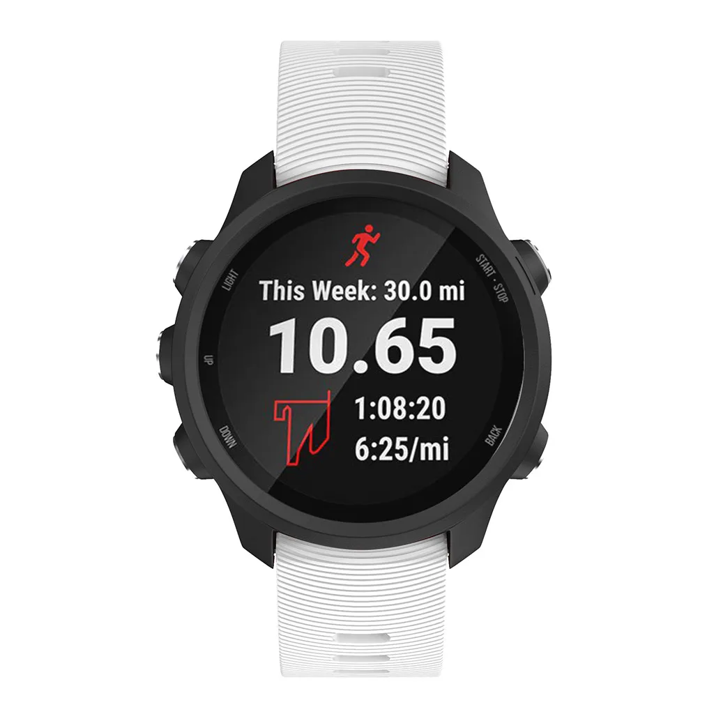 Для Garmin Forerunner 245/245 M/Vivoactive 3/Vivomove HR спортивный мягкий силиконовый сменный ремешок для часов Ремешок для браслета 19Nov06