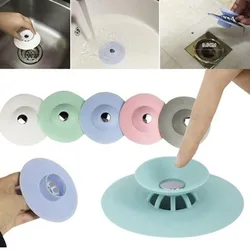 Kitchen Press Type Anti-stink Sealing Silicone Floor Drain Shower Drain Stopper Bathtub Plug Bathroom Sink Basin Anti-blocking P